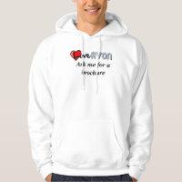 Camisa de suor longa das senhoras da Capa de AVON