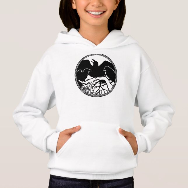 Camisa de Suor Raven Hoodie (Frente)