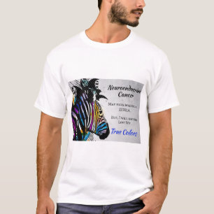 Camisa de suporte e conscientização do Cancer NET