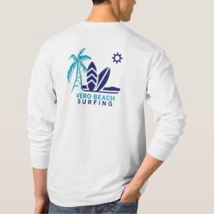Camisa de surfe na Flórida de Vero Beach, masculin