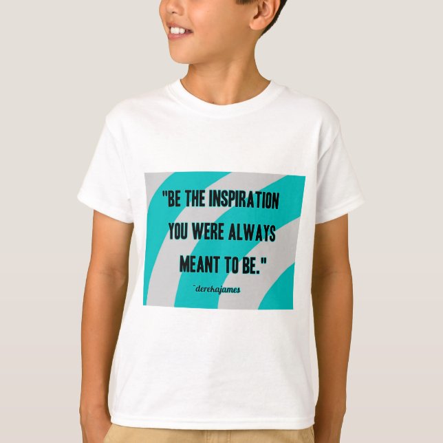 Camisa de T Básica Branca do Inspiration Boy (Frente)