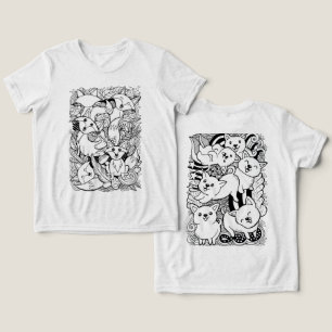 Camisa De T-Blenda Tripla