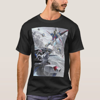 Camisa de T Clássica Gundam 11