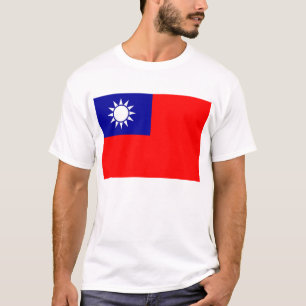 Camisa de T com a bandeira de Formosa