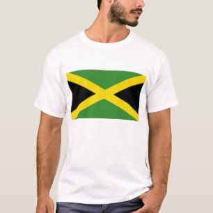Camisa de T com a bandeira de Jamaica