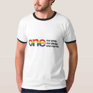 Camisa de T com acentos