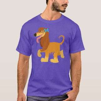 Camisa de T-Hound Afegão de Caricatura Preparada e