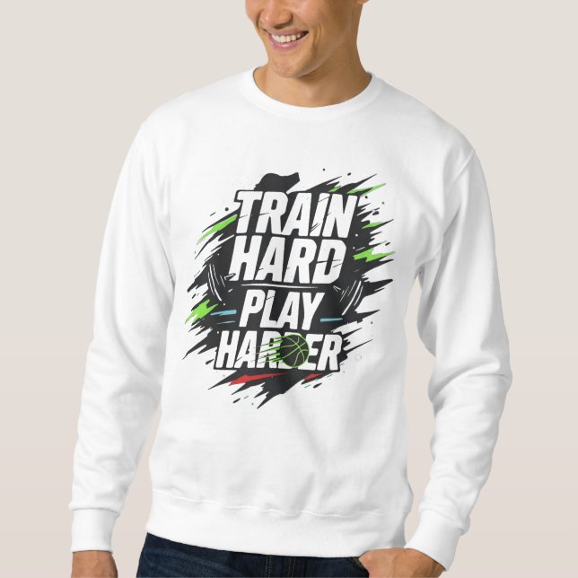 Camisa de T-Shirt de Basquete Mais Difícil para Du (Frente)
