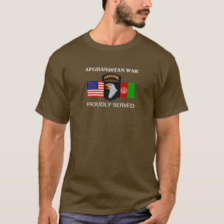 CAMISA DE T-SHIRT DE LONGA SONDA DO AFEGANISTÃO, 1