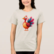 Camisa de T-Shirt de Mulheres Turcas, Ação de Graç