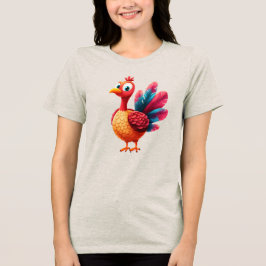 Camisa de T-Shirt de Mulheres Turcas, Ação de Graç