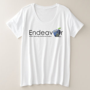 Camisa de T-Shirt Endeavor Plus Tamanho