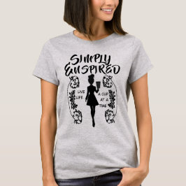 Camisa de T-Shirt simplesmente: "Uma taça de cada 