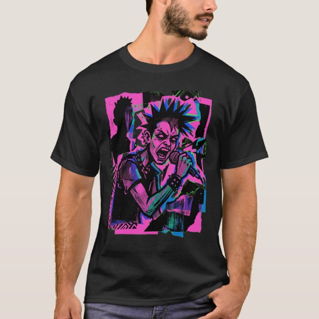 Camisa de Tambor Rhythm Force – Gráfico de Música  (Frente)