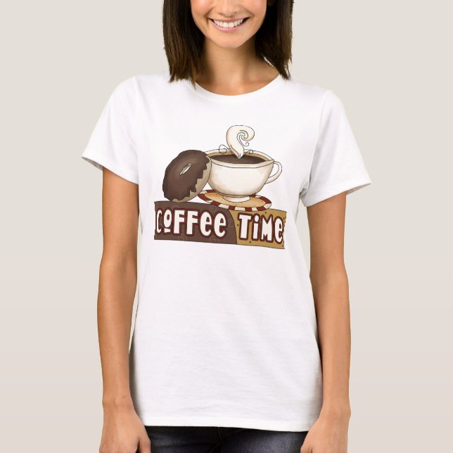 Camisa de Tempo do Café (Frente)