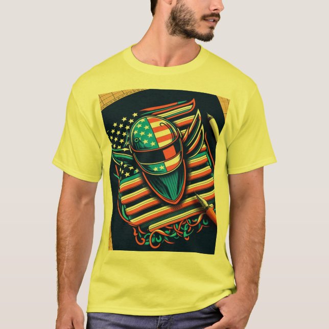 Camisa de tendência dos Estados Unidos 2025 (Frente)