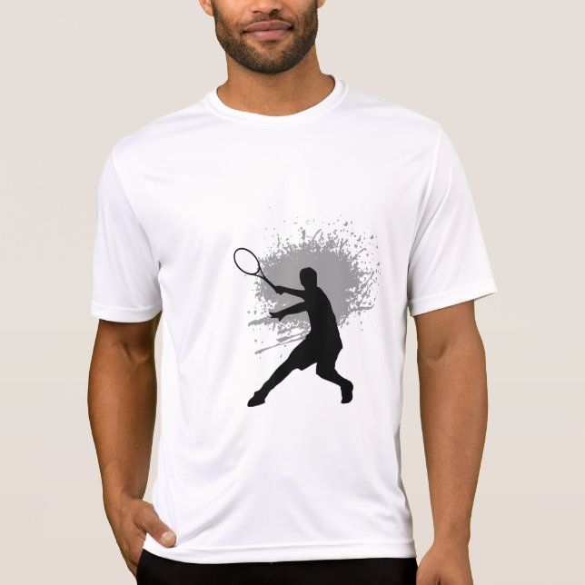 Camisa de tênis seca para homens (Frente)