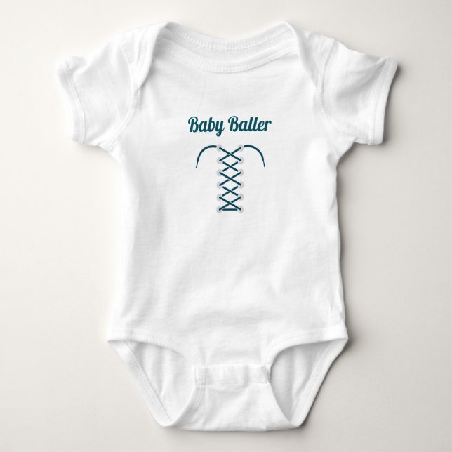 Camisa de terno do Baby Baller (Frente)