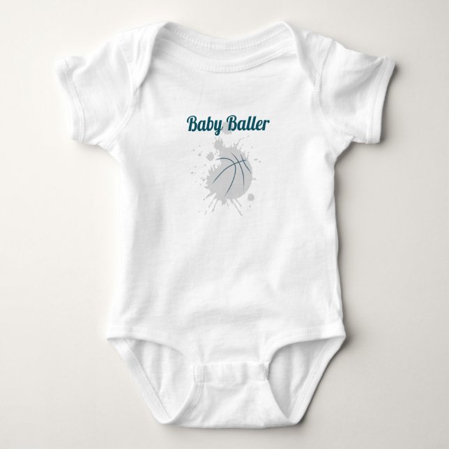 Camisa de terno do Baby Baller (Frente)