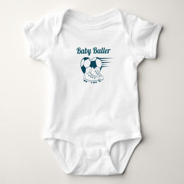 Camisa de terno do Baby Baller (Frente)