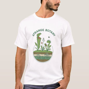 Camisa de Terrário de Planta Jarro de Botânica Est