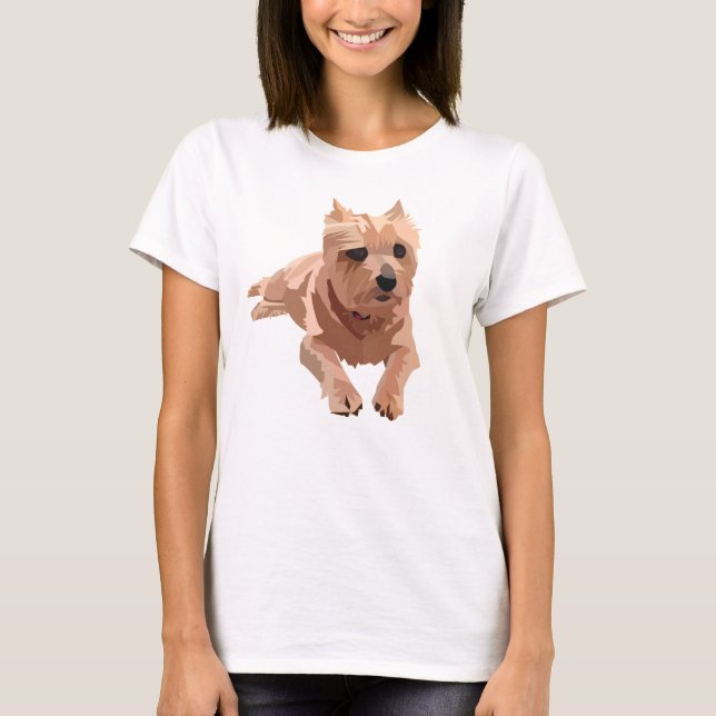 Camisa de Terrier de monte de pedras (Frente)