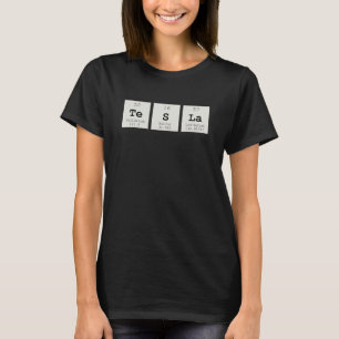 Camisa de Tesla de Mesa periódica