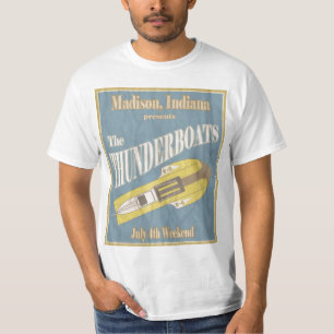 Camisa de Thunderboat do vintage