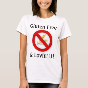 Camisa De Ti De Gluten Free & Lovin'