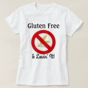 Camisa De Ti De Gluten Free & Lovin'
