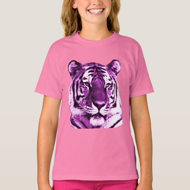 Camisa de Tigre Roxo (Frente)