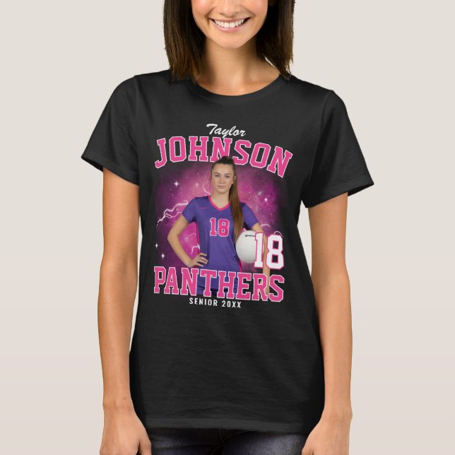 Camisa de Time de Esportes Sênior com Foto Persona (Frente)