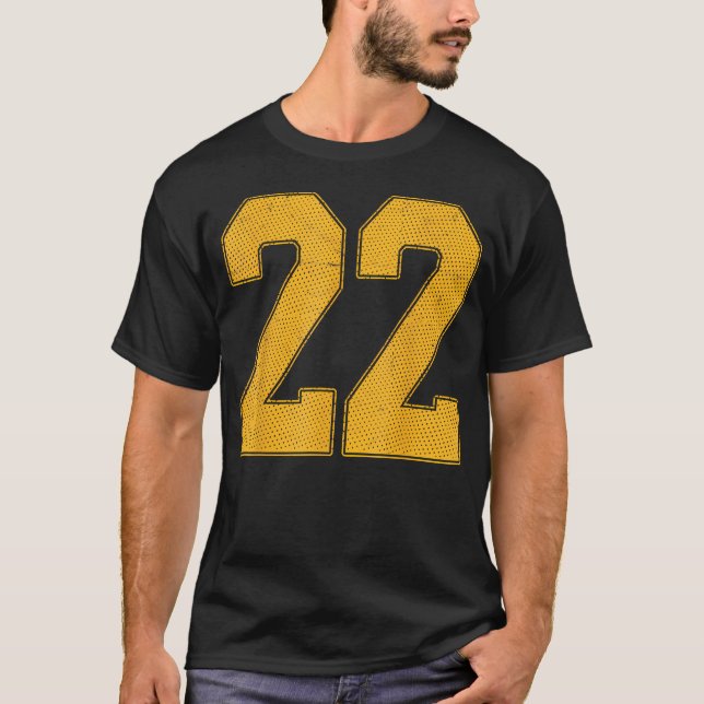 Camisa de Time Esportivo Uniforme Numerado Número  (Frente)