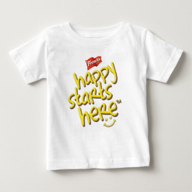 Camisa de Toddler do francês (Frente)