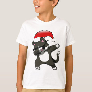 Camisa de toque ligeiro do gato - t-shirt
