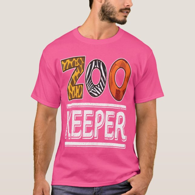 Camisa de tratador de safari de animais (Frente)