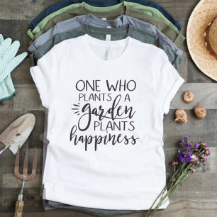 Camisa De Trecho De Jardinagem De Tendência Para 