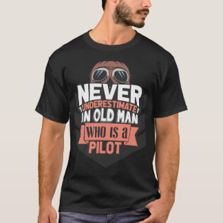 Camisa de treino fofo de arte-piloto