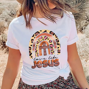 Camisa De Trendência, Camisa Cristã, Amor Como Jes