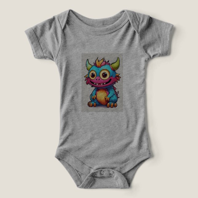 Camisa de três lâminas de Criança Bella+Canvas (Design frontal)