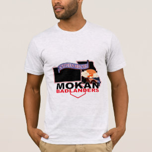 Camisa de três lâminas do sul do Missouri Badlande