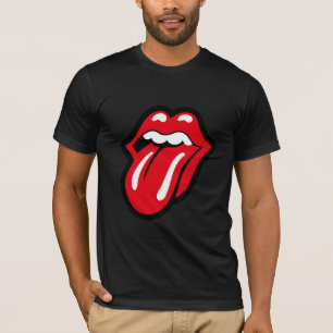 Camisa de tributo com Lábios quentes