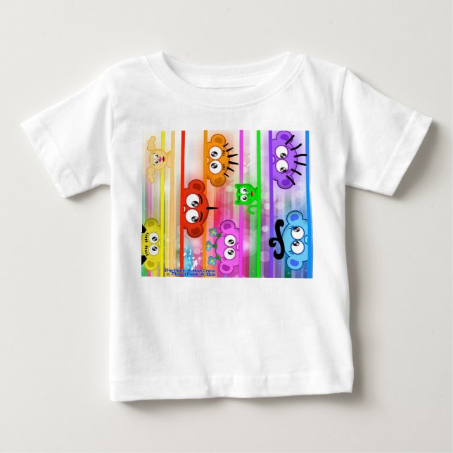Camisa De Tripulação De Peek-A-Boo (Frente)