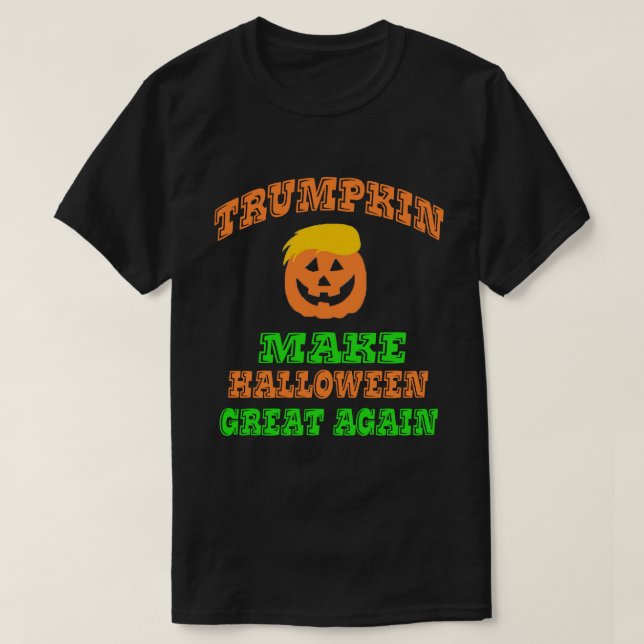 Camisa de Trumpkin o Dia das Bruxas (Frente do Design)