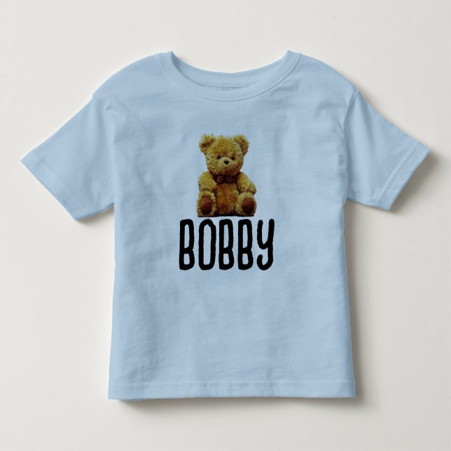 CAMISA DE TSHIRT PARA Criança COM URSO DE PELÚCIA  (Frente)