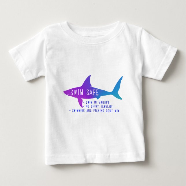 Camisa de Tubarão de Segurança natação (Frente)