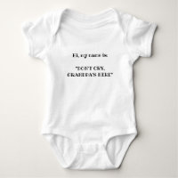 CAMISA DE UM PORTO PARA O FUNNY GRANDPA NEWBORN BO