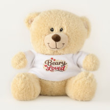 Camisa de Urso de Pelúcia Beary Loved – Urso de Pe
