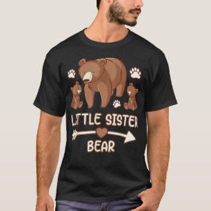 camisa de urso irmãzinha, urso irmãozinho com 2 fi