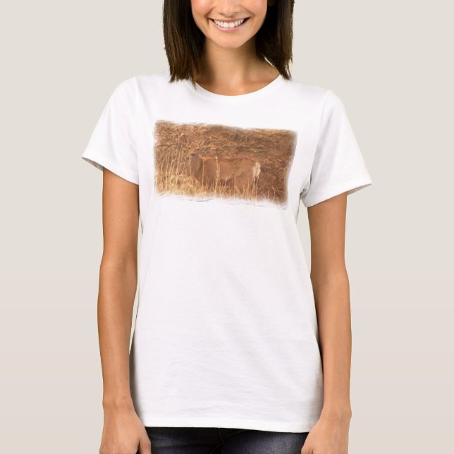 Camisa de veado feminino (Frente)